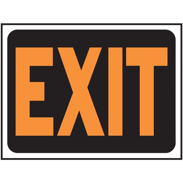 Hy-Ko Exit Sign 8.5" x 12.5", 10PK A03003